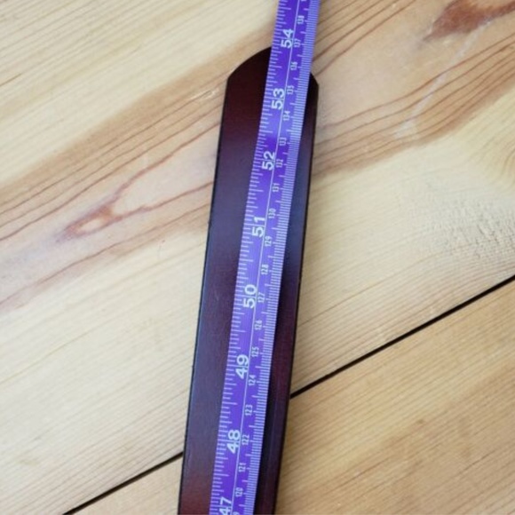 Vtg 54" Buffalo Indian Head Nickel Leather Belt 48 - Picture 7 of 7